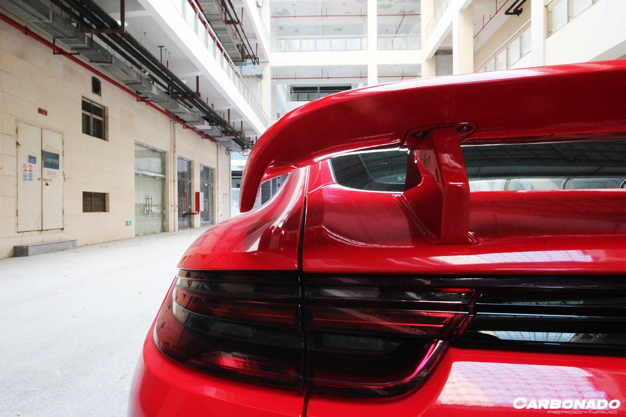 2017 - 2023 Porsche Panamera 971-1 & 971-2 TA Style Carbon Fiber Trunk Spoiler Wing